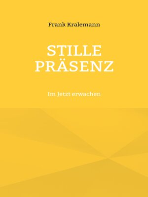 cover image of Stille Präsenz